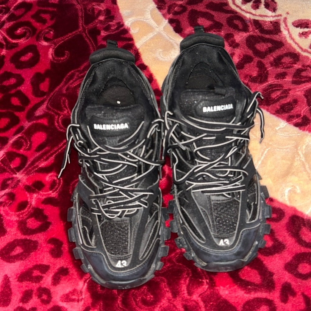 Black Balenciaga Tracks
